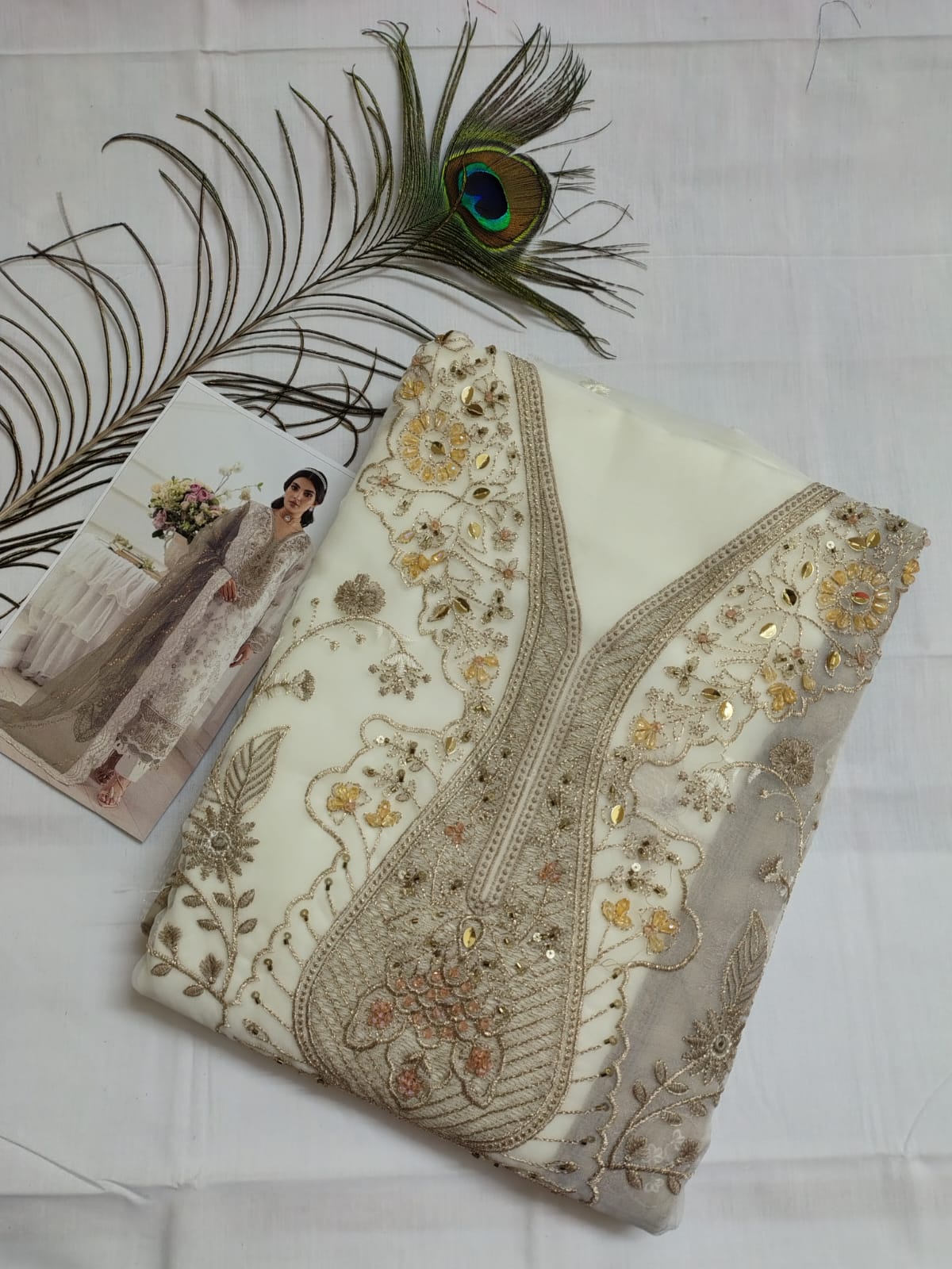 CHUDI MATERIAL (DULL ORGANZA)