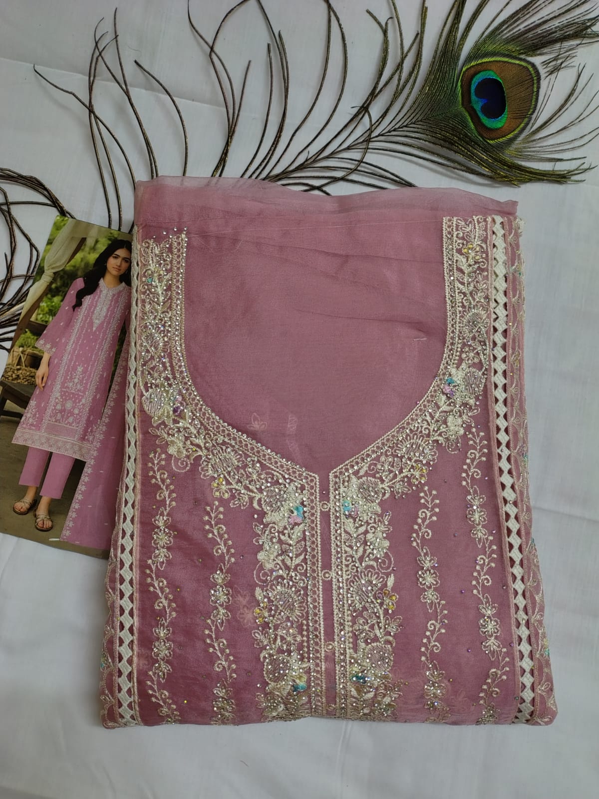  CHUDI MATERIAL (ORGANZA) 